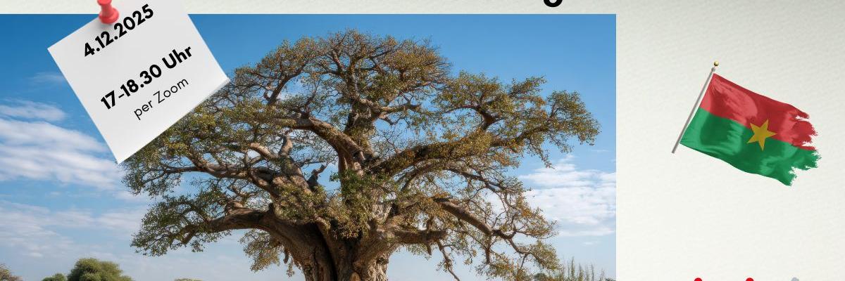 Einladung zur digitalen Veranstaltung: Burkina Faso im Fokus - Ein Land zwischen Hoffnung und Herausforderung