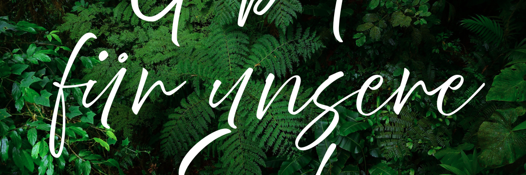 'Gebet für unsere Erde' - ein Aufruf