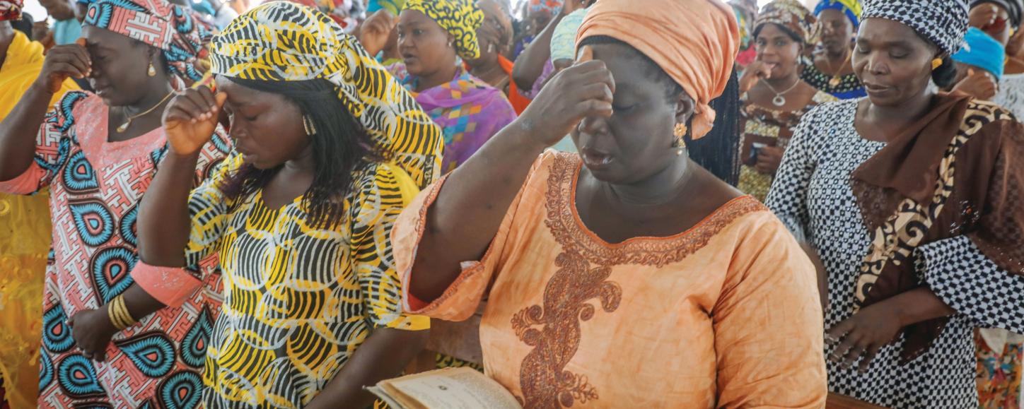 Für sichere Weihnachten in Nigeria. Unterstützen Sie die Aktion von missio!