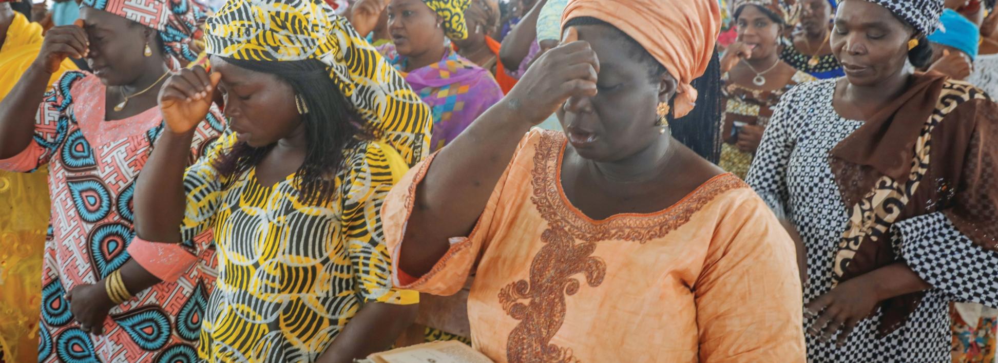 Für sichere Weihnachten in Nigeria. Unterstützen Sie die Aktion von missio!