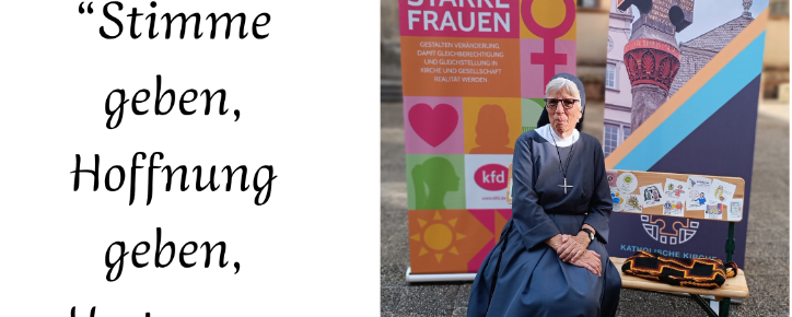 Podcast mit Sr. Lorena zum Thema Hexenverfolgung