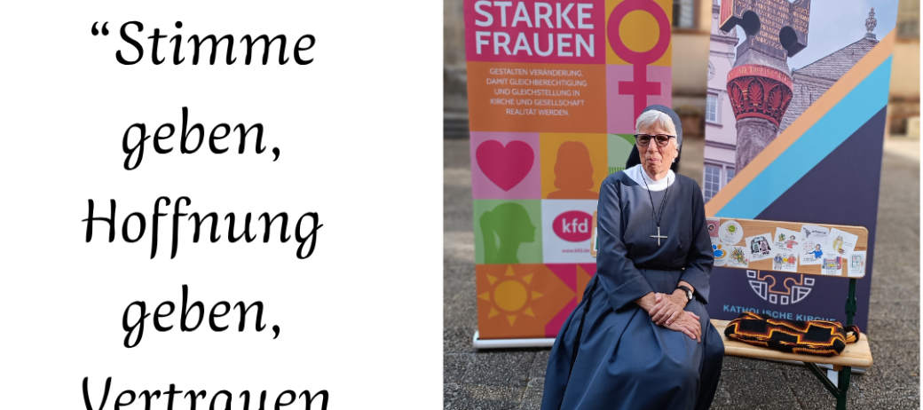 Podcast mit Sr. Lorena zum Thema Hexenverfolgung